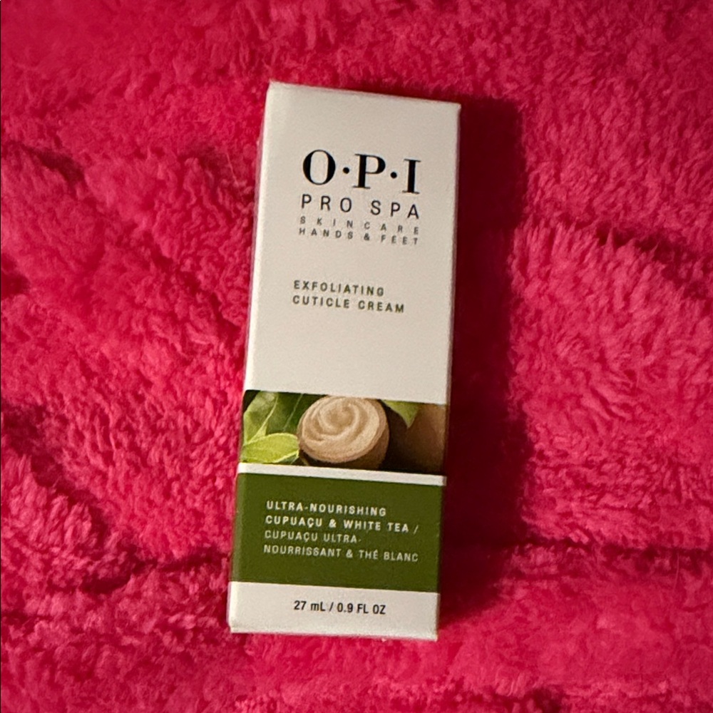 OPI Pro Spa Cuticle Cream with Cupuaçu and White Tea